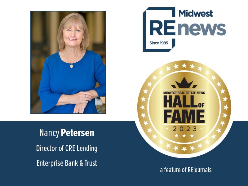 Commercial Real Estate Hall of Fame Enterprise Bank and Trust’s Nancy